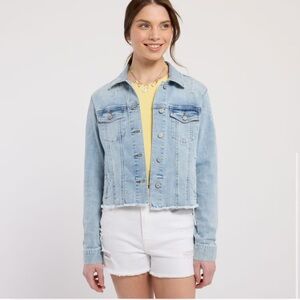 Eunina Distressed Denim Jacket